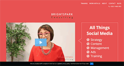 Desktop Screenshot of brightspark-consulting.com
