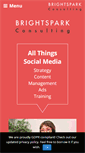 Mobile Screenshot of brightspark-consulting.com